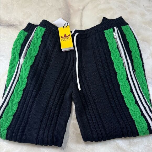 Gucci x Adidas Soft Wool Joggers Medium NWT - Picture 6 of 14